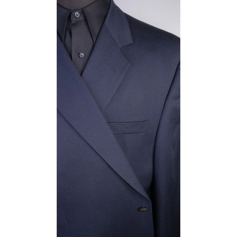 Stafford Performance Blazer Sport Coat 50L Bronze 2-Button Stretch Wool Jacket